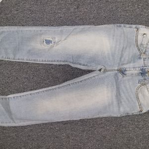 7 for all Mankind Josefina Boyfriend Jeans Youth Size 10